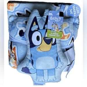 Bluey & Bingo 3 Piece Travel Set.  Perfect Gift That Your Little One Will Love!